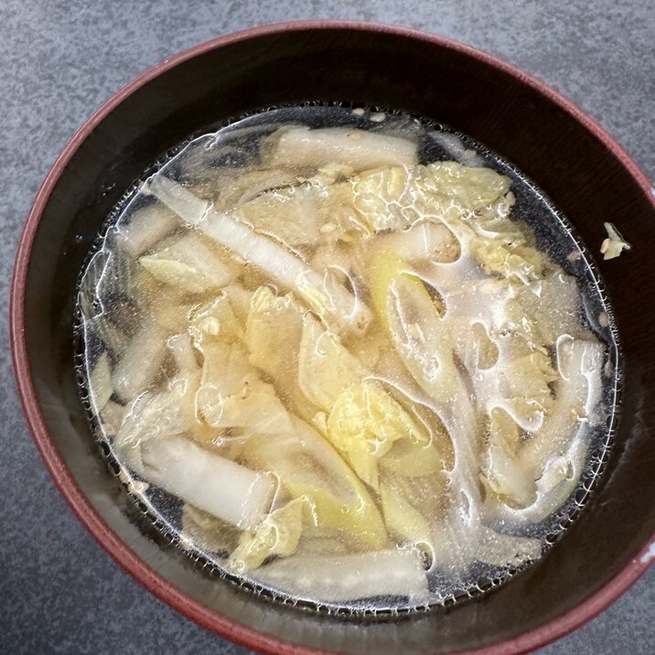 長ネギたっぷり❁中華スープ